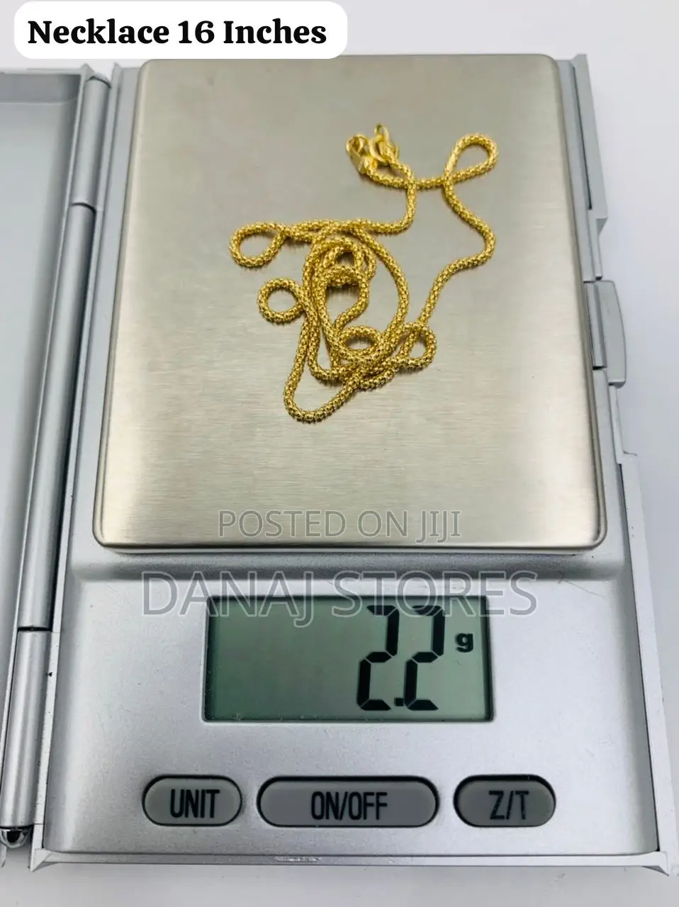 18karat Gold Necklace Jewelry