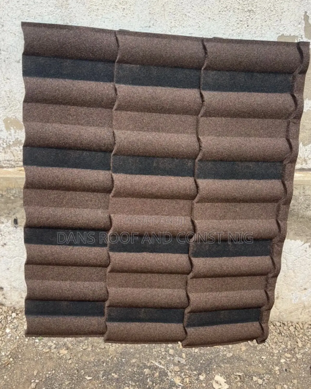 Coffee Brown Milano With Black Stripes