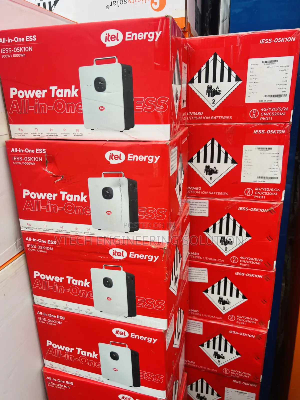 Itel Powertank 500w/1000wh Capacity Wholesale Price