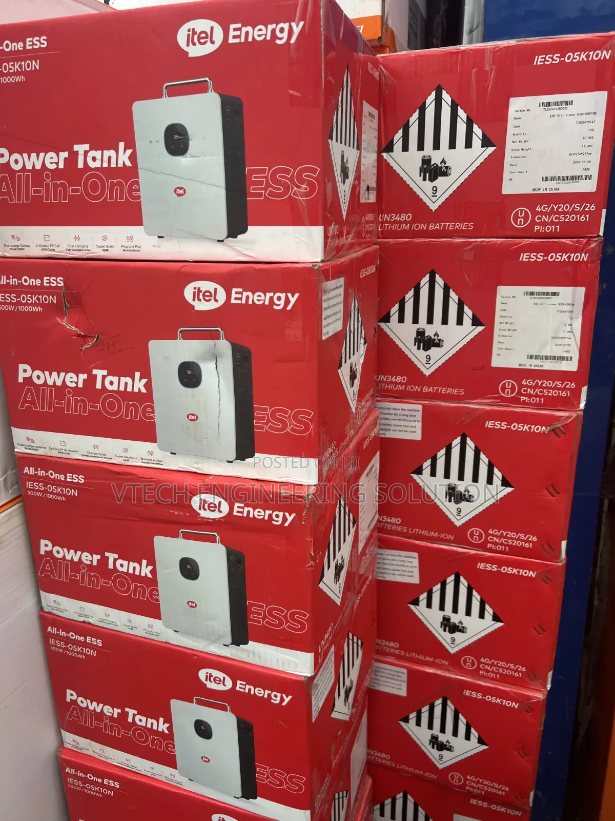 Itel Powertank 500w/1000wh Capacity Wholesale Price