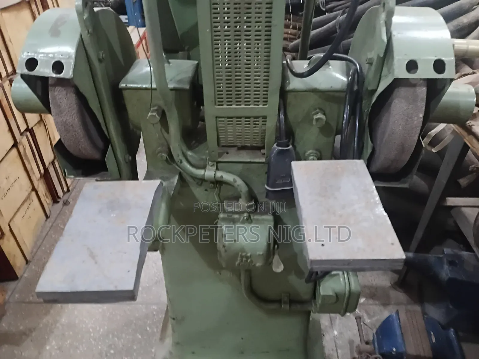 Industrial Double Ended Pedestrian Grinder