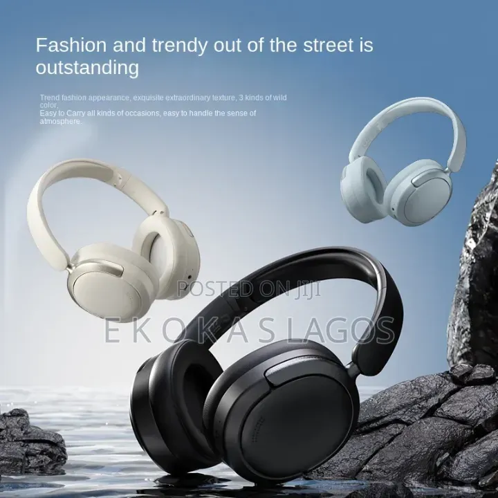 Over-Ear Noise Cancelation Music Bluetooth Headphone Headset Earphones