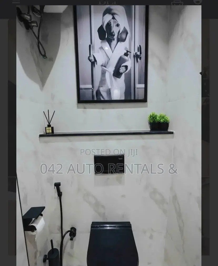 1 Bedroom Smart Apartment in Wuye With 24/7 Bedroom A.C Alexa