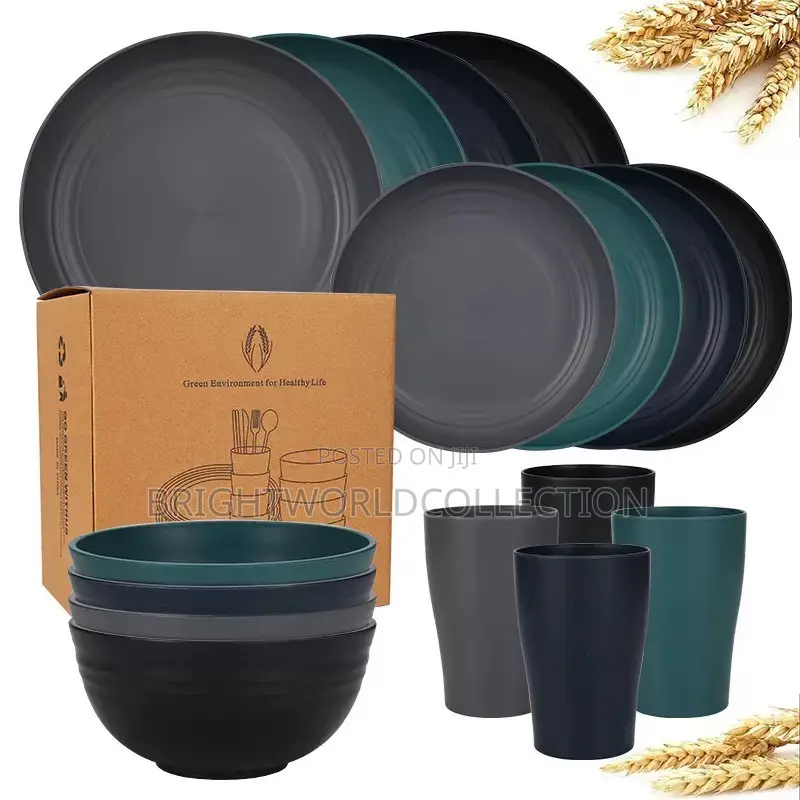 16 Set of Dinner Unbreakable Set Dinnerware Sets (16pcs)