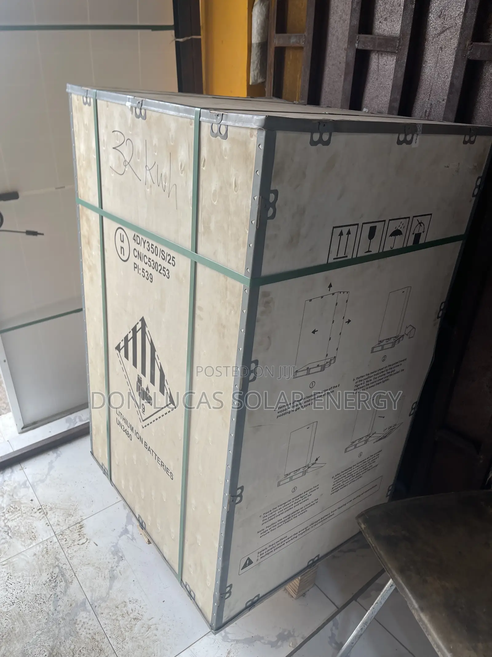 32kwh 51.2v Itel Lithium Ion Battery