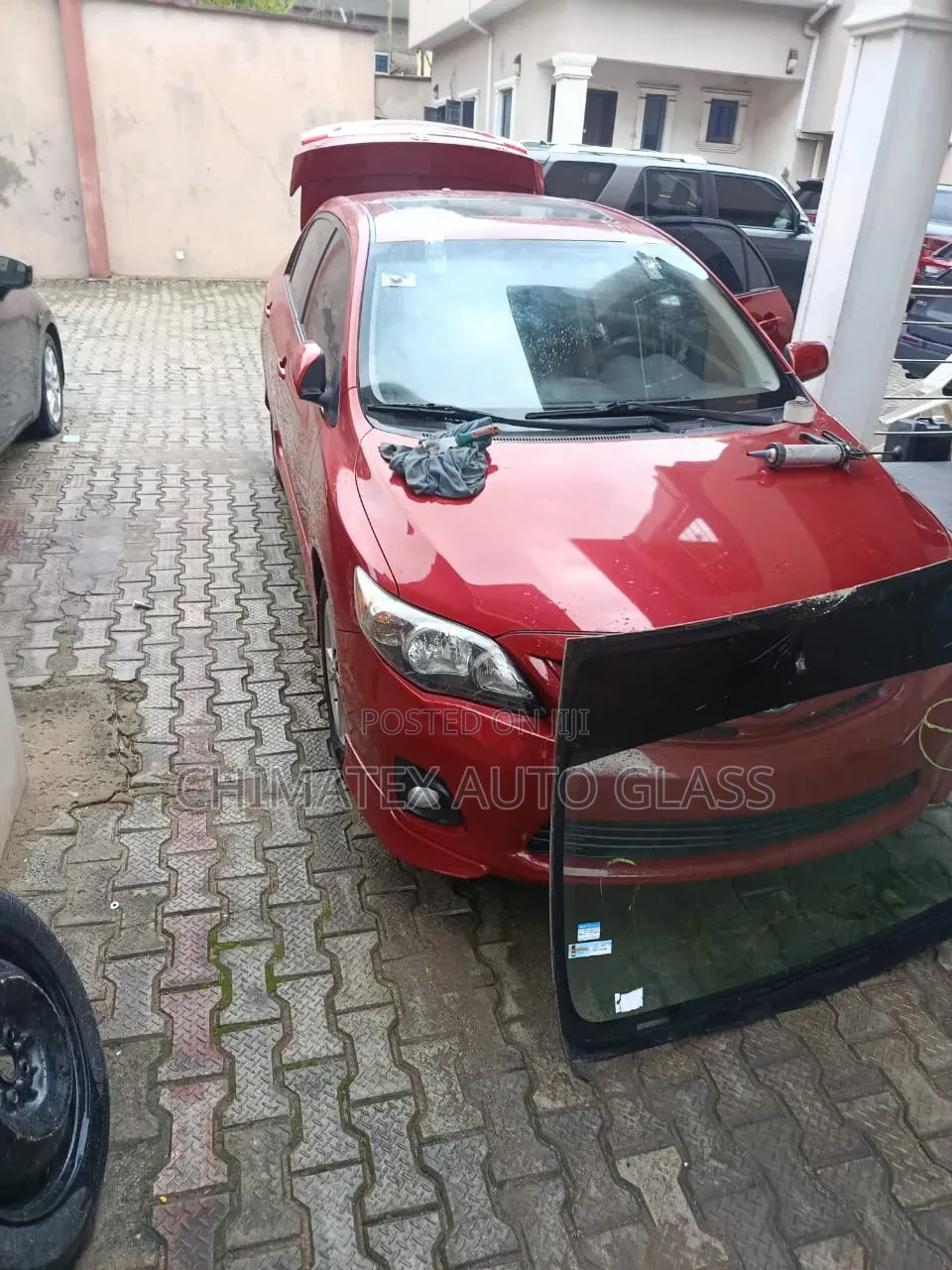 Toyota Corolla 2012 Windscreen Glass Available Installed at Chimatex