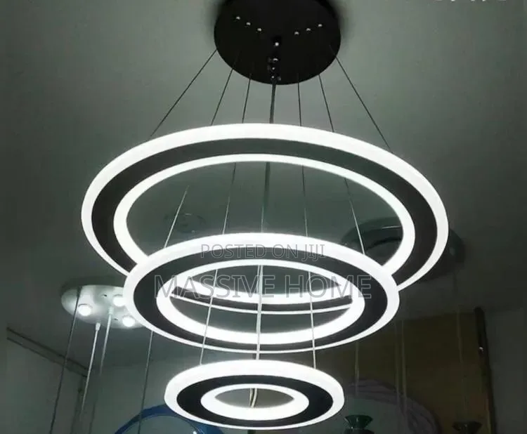 Three Step Drop Chandelier Light