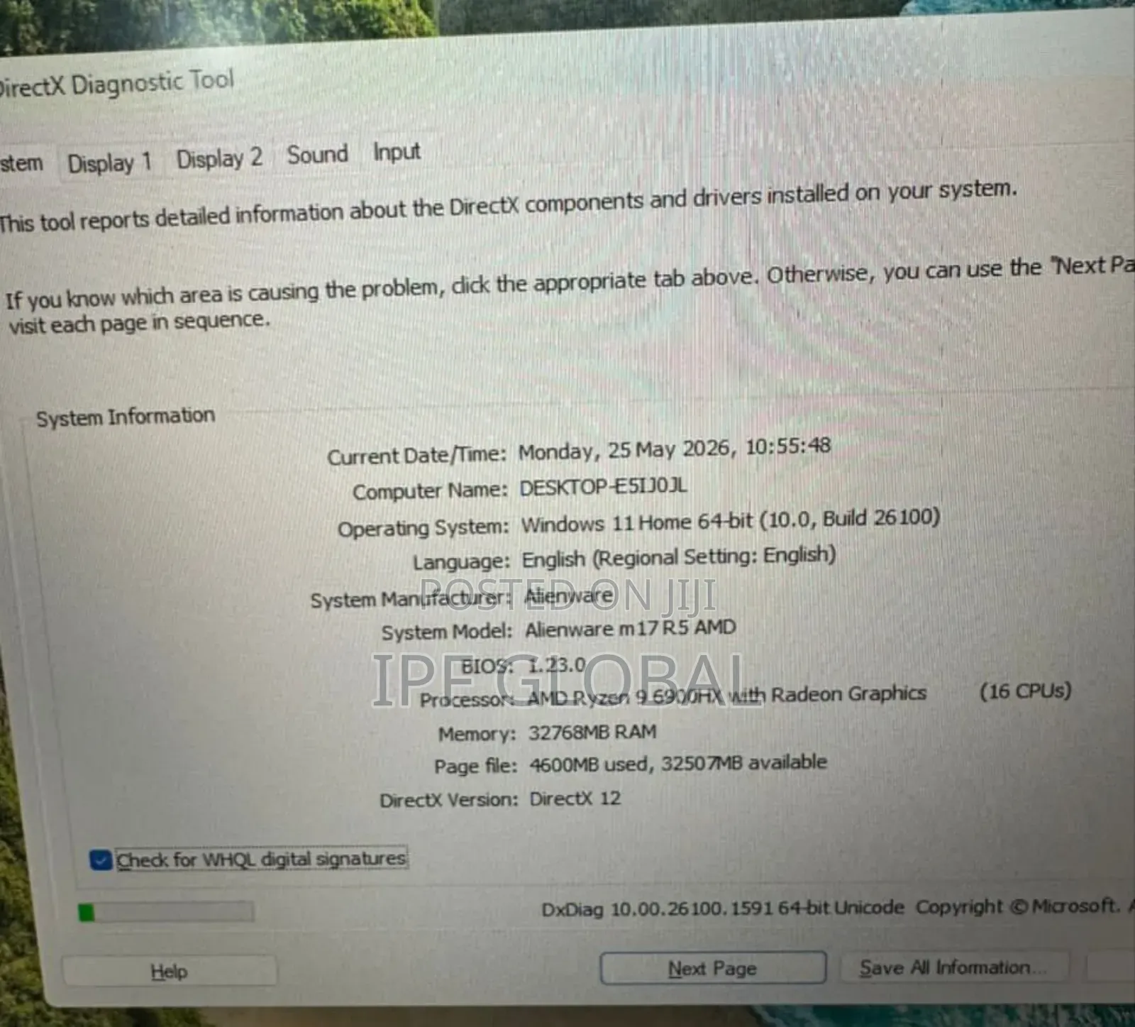 Laptop Dell 32GB AMD Ryzen 9 SSD 2T