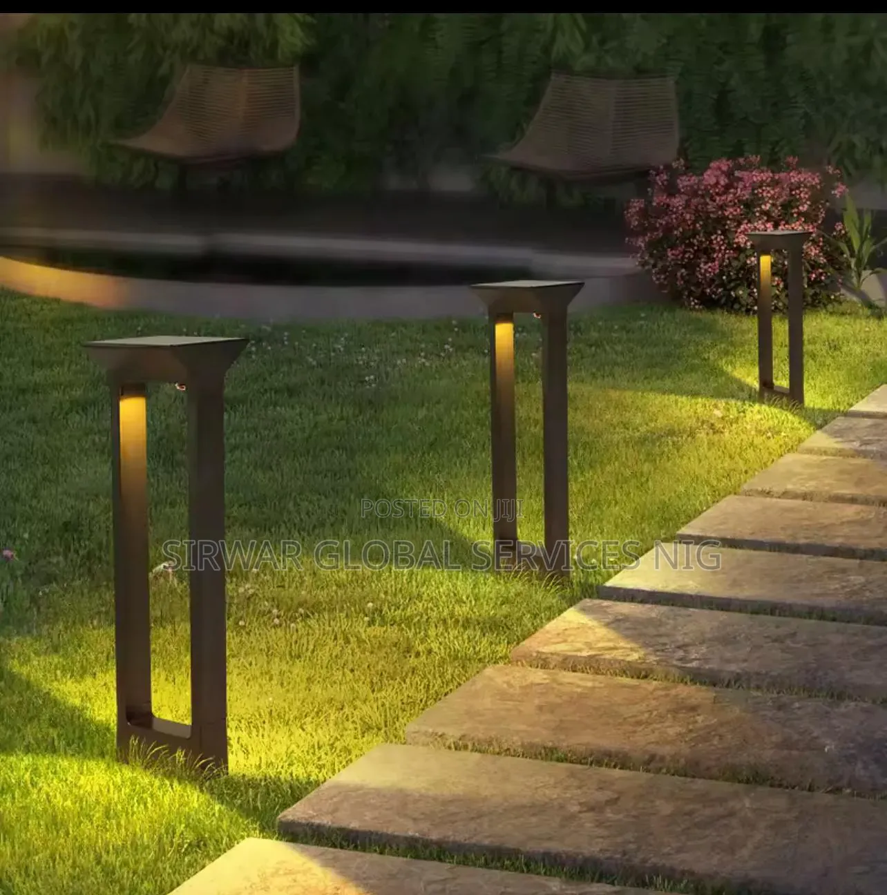 Led Solar Garden Light Warm White