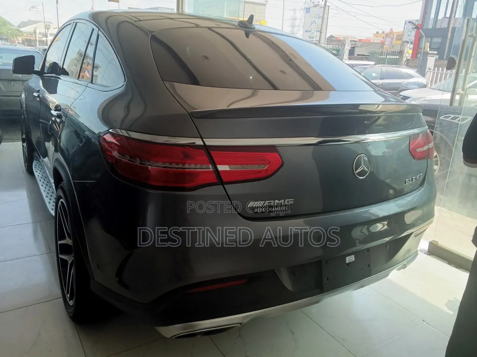 Mercedes-Benz GLE-Class AMG GLE 43 4MATIC 2018 Gray