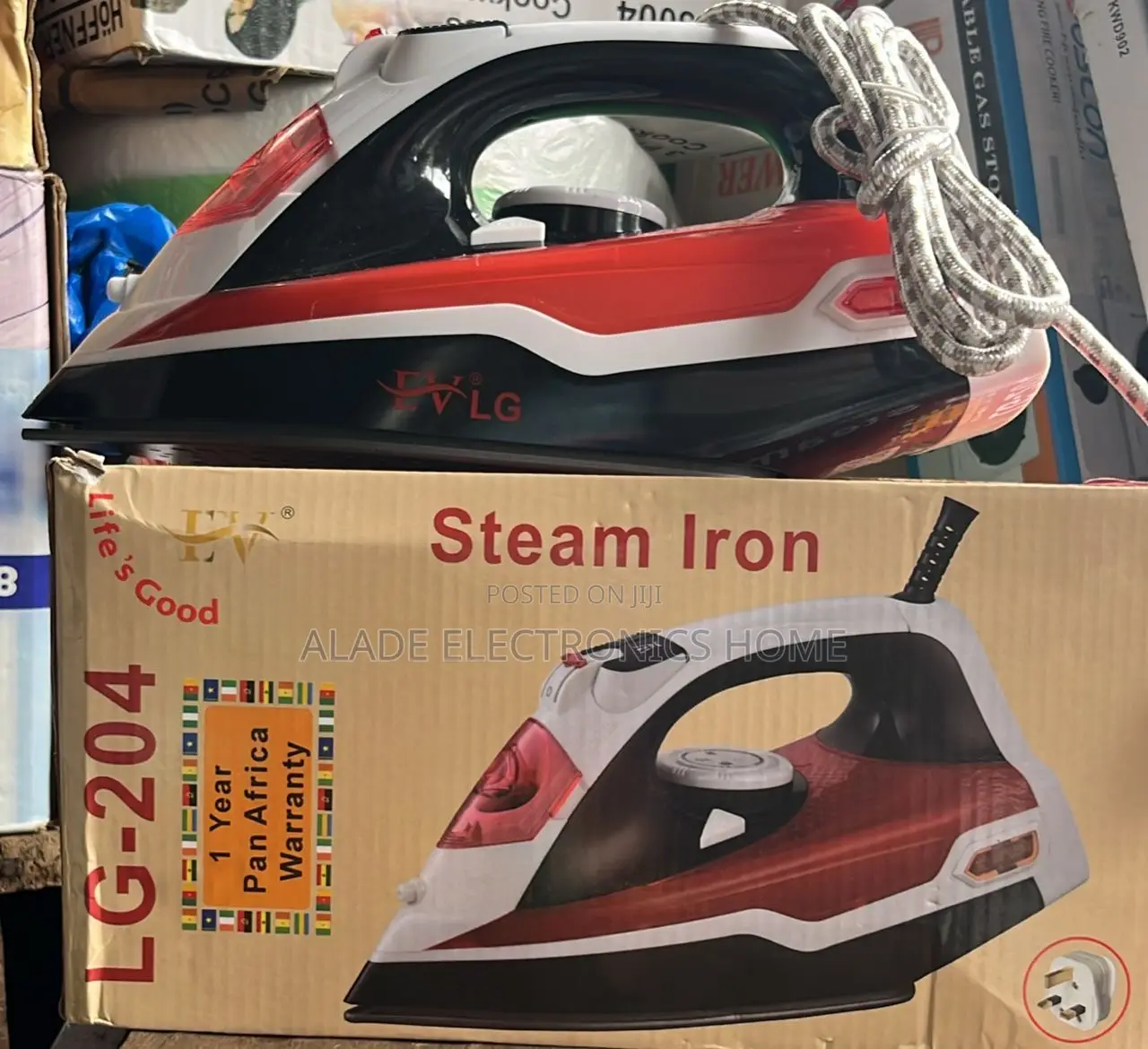 Lg Steam Dry Electric Pressing Iron. 2yrs Waranty