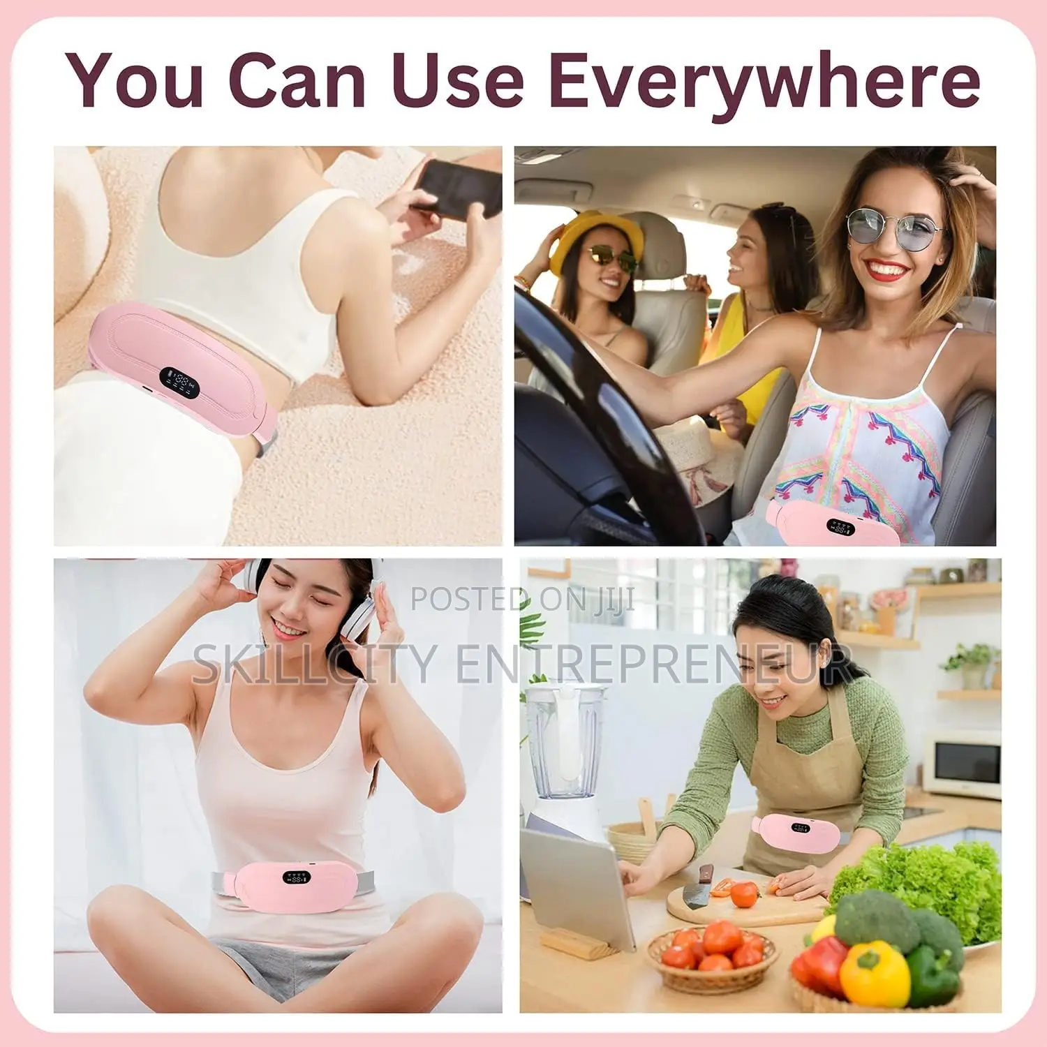 Menstrual Massager Belt, Original in a Sealed Nylon