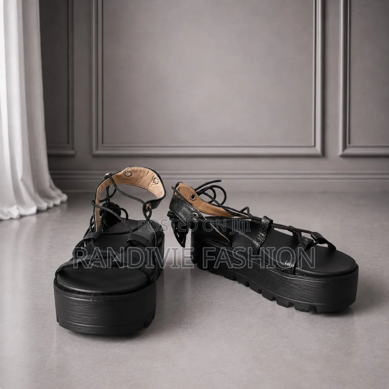 Sexy Casual Sandals Black