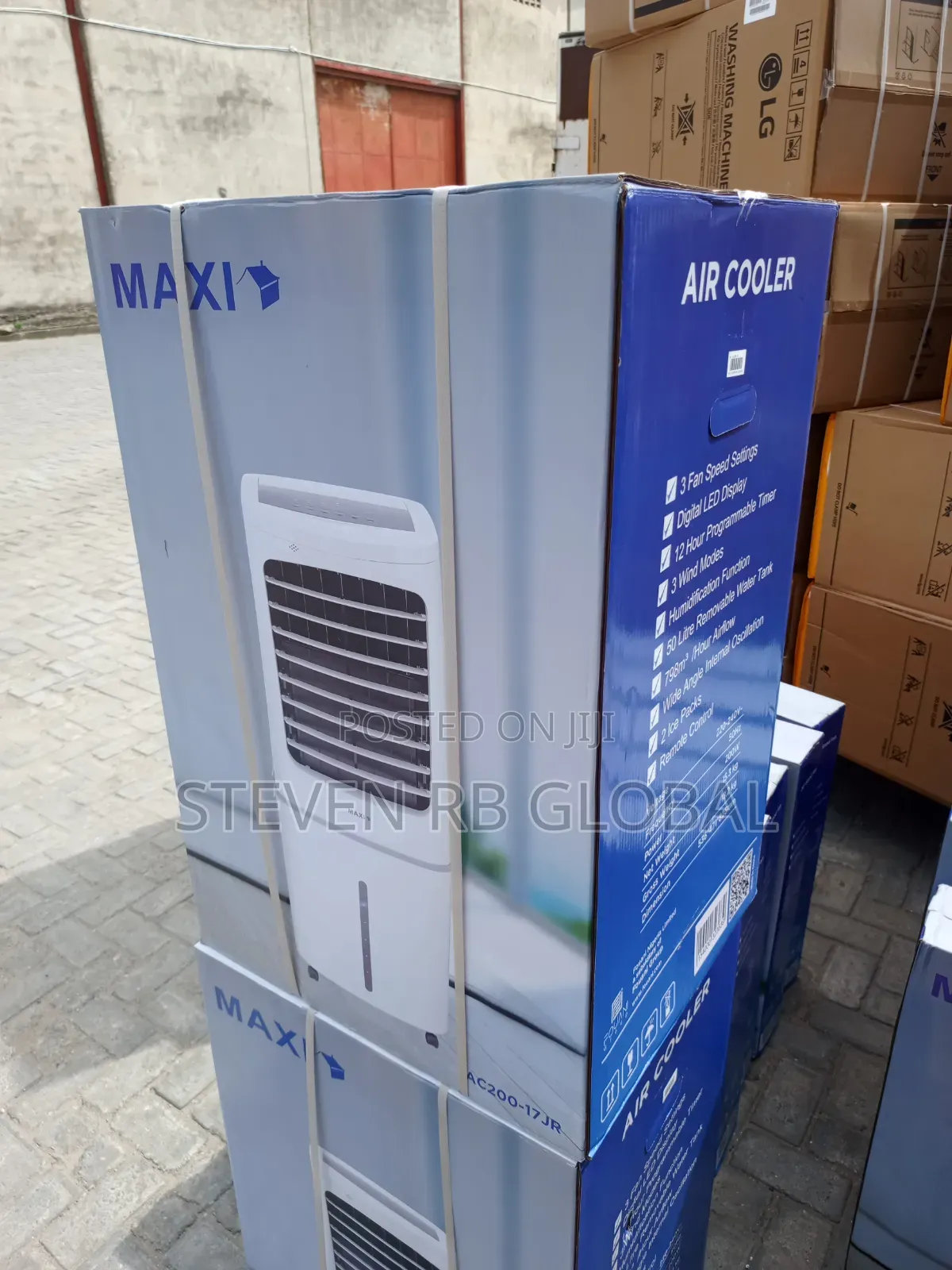Maxi 53l Air Cooler Fan 200w | 200-17jr