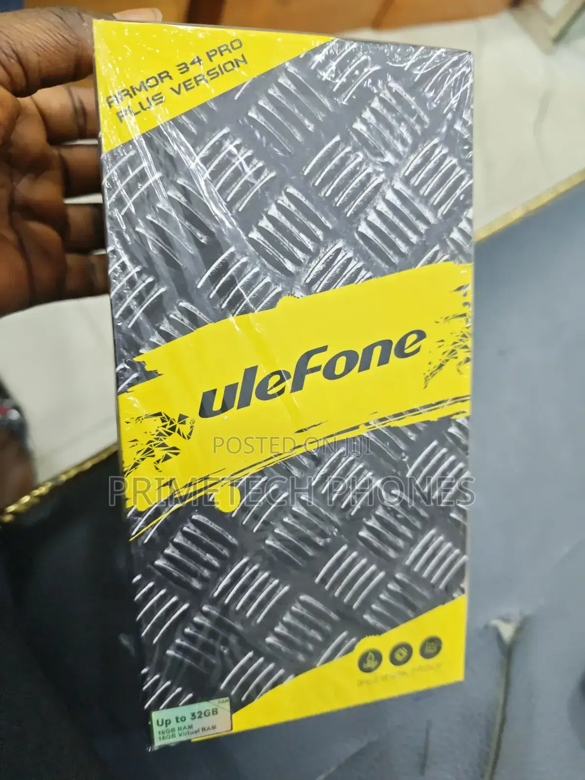 New Ulefone Armor 34 Pro+ 5G 512 GB Black
