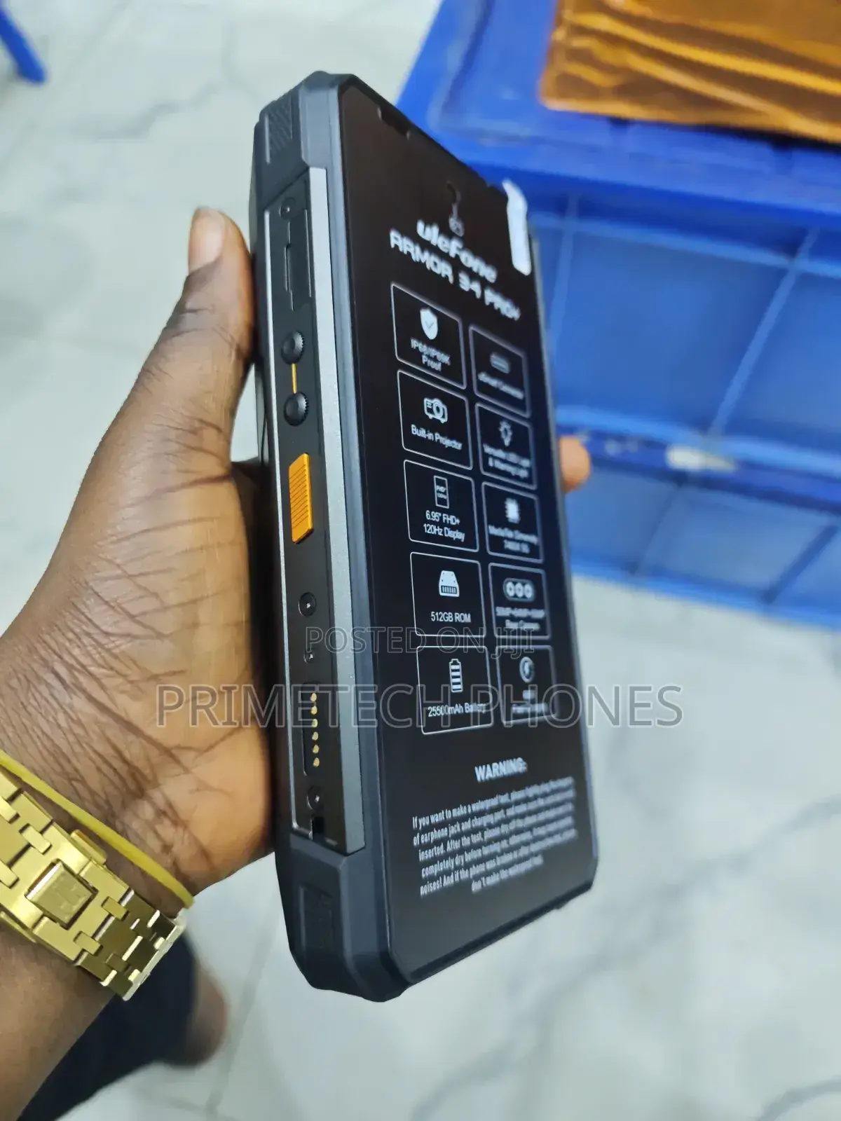 New Ulefone Armor 34 Pro+ 5G 512 GB Black