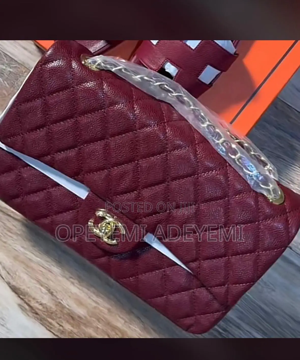 Croc Chain Bag