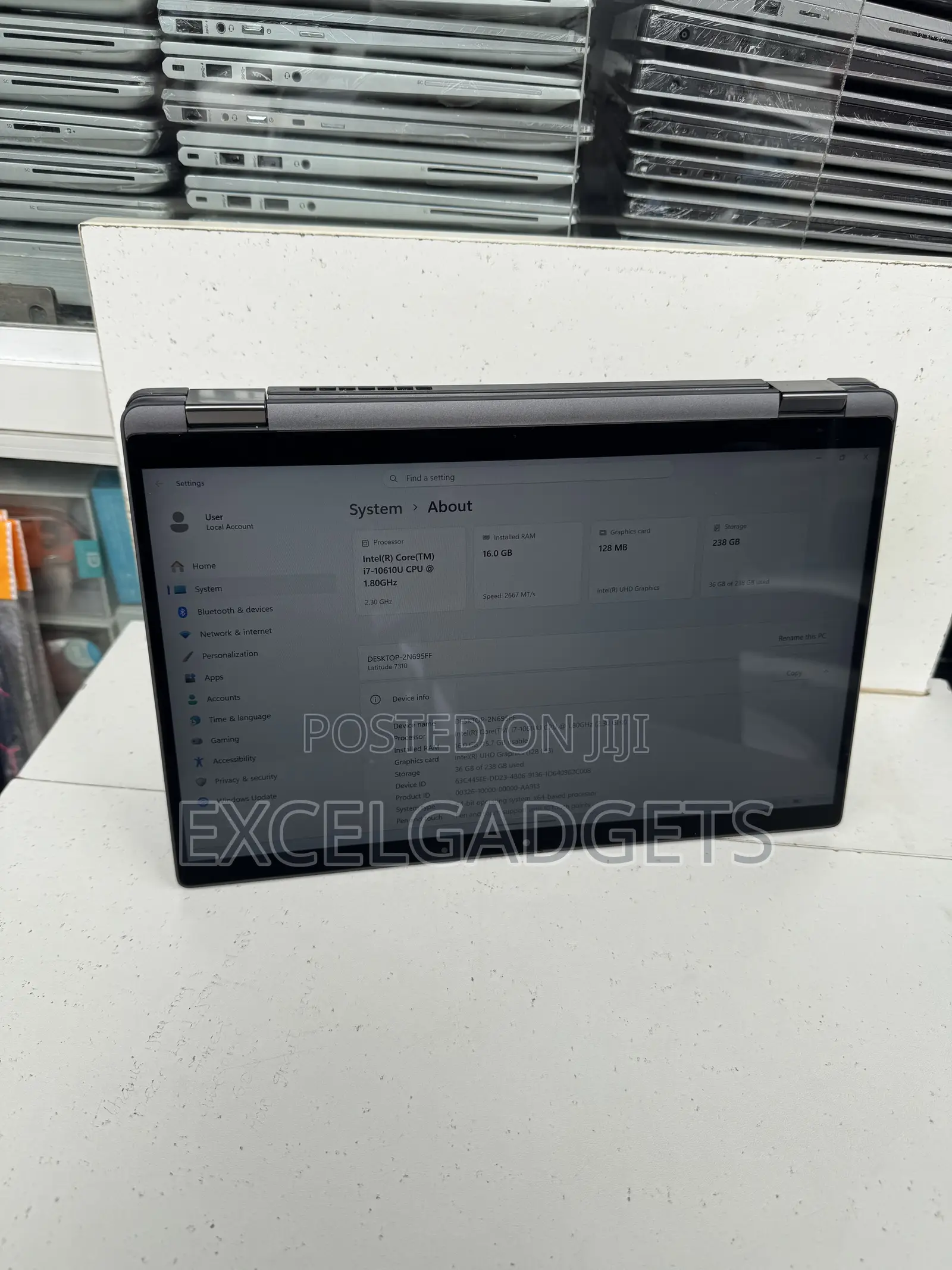 Laptop Dell Latitude 7310 16GB Intel Core i7 SSD 256GB