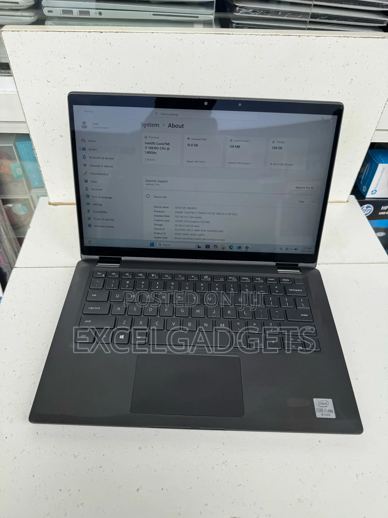 Laptop Dell Latitude 7310 16GB Intel Core i7 SSD 256GB