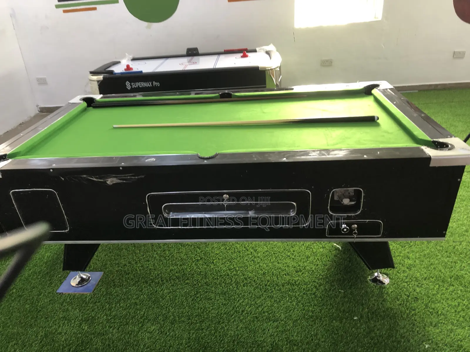 Marble Top Coin Operated Snooker Table