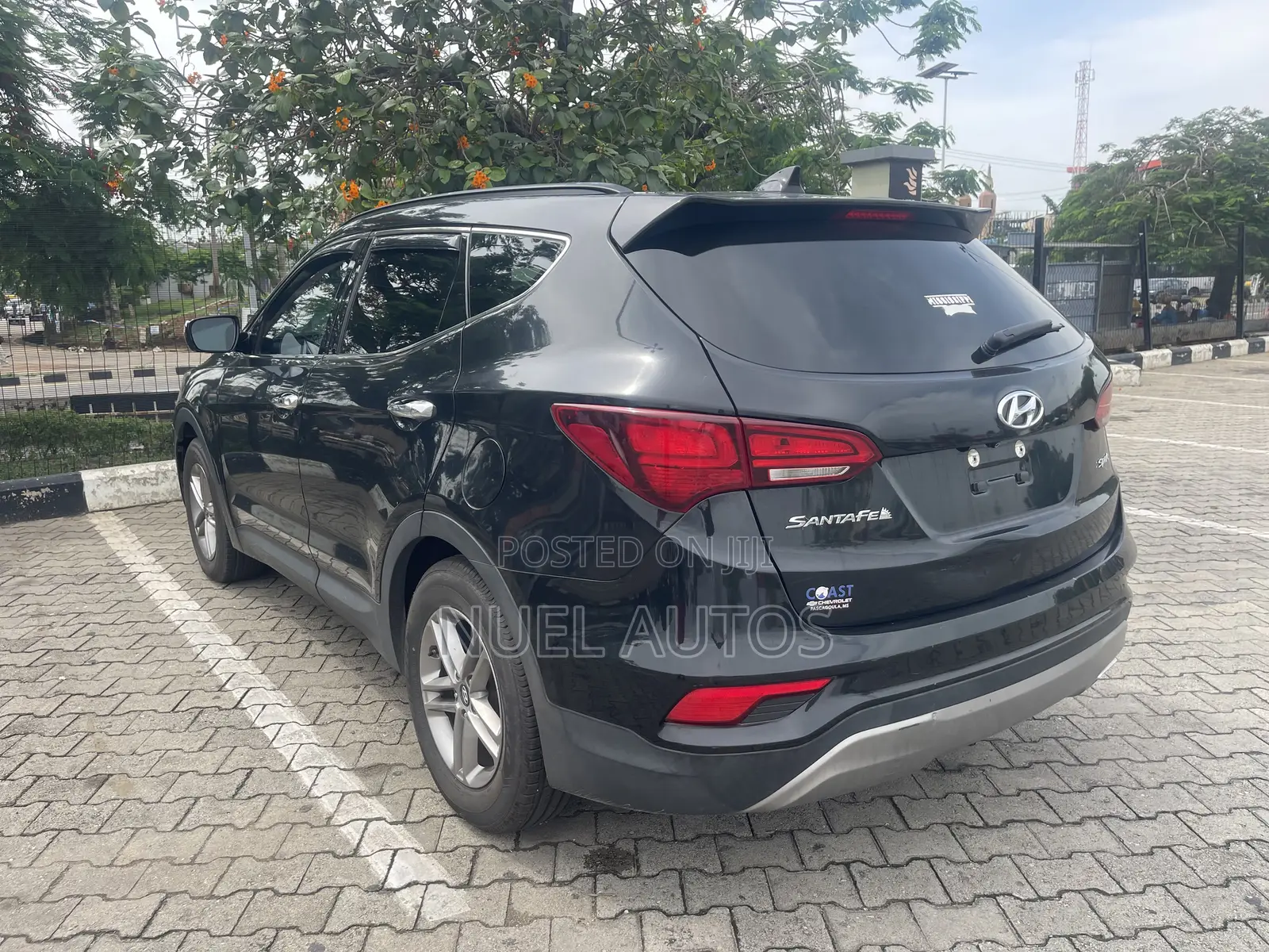 Hyundai Santa Fe SE AWD 2017 Black