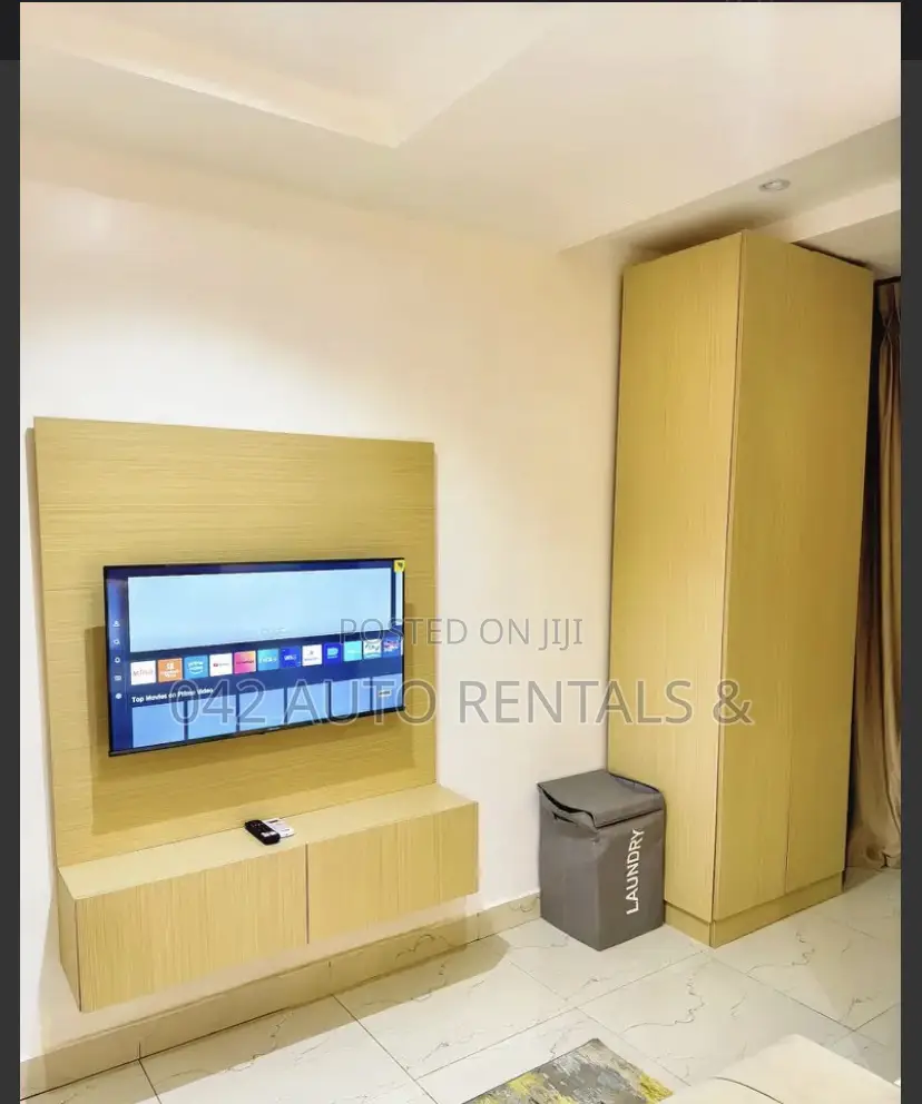 1 Bedroom Apartment in Wuye With 24/7 A.C, Lounge Bar