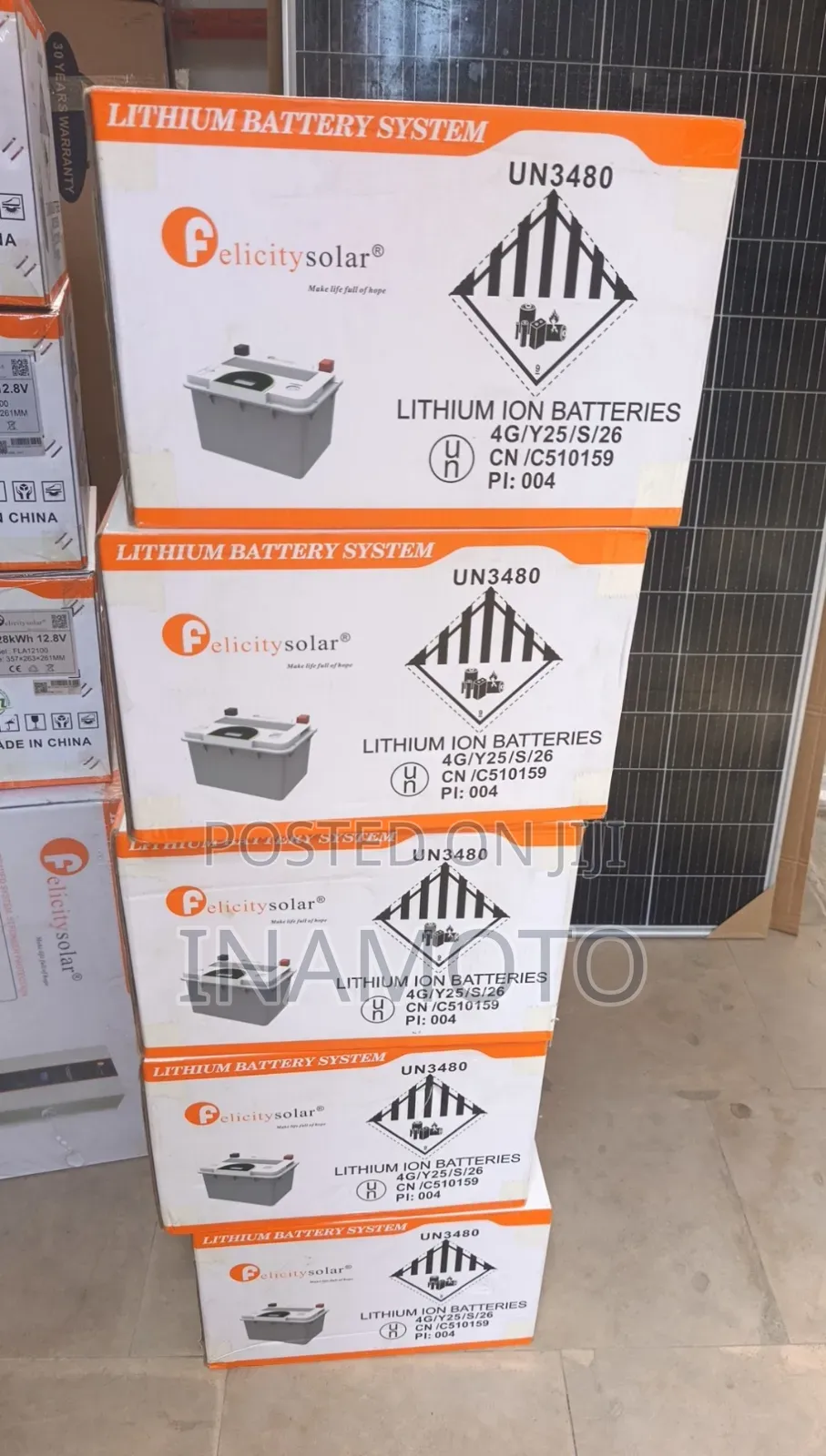 Felicity 2.56kwh Lithium Battery
