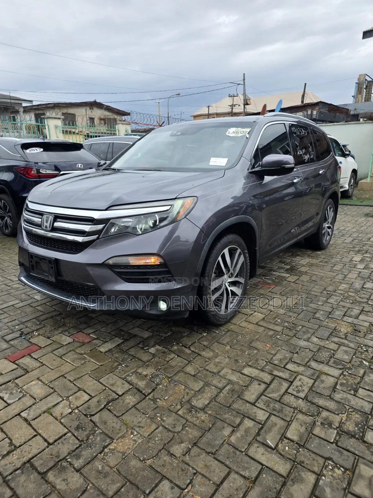 Honda Pilot Elite 4dr AWD (3.5L 6cyl 9A) 2016 Gray