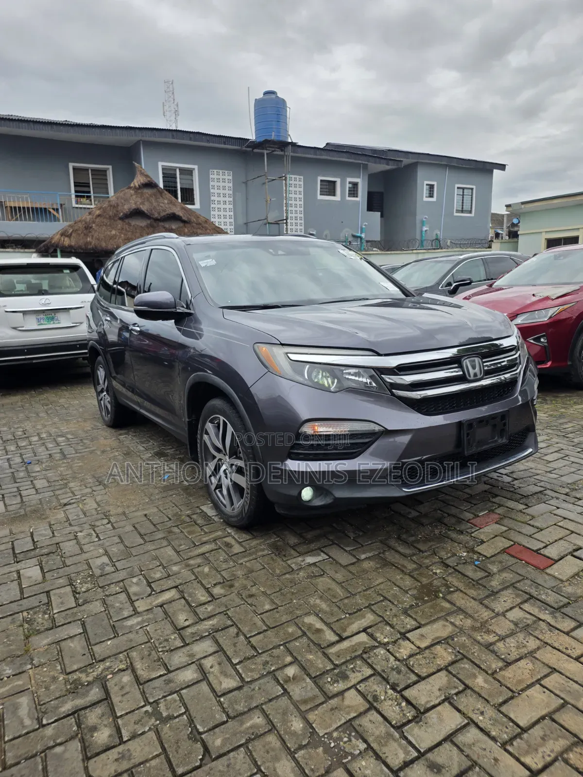 Honda Pilot Elite 4dr AWD (3.5L 6cyl 9A) 2016 Gray