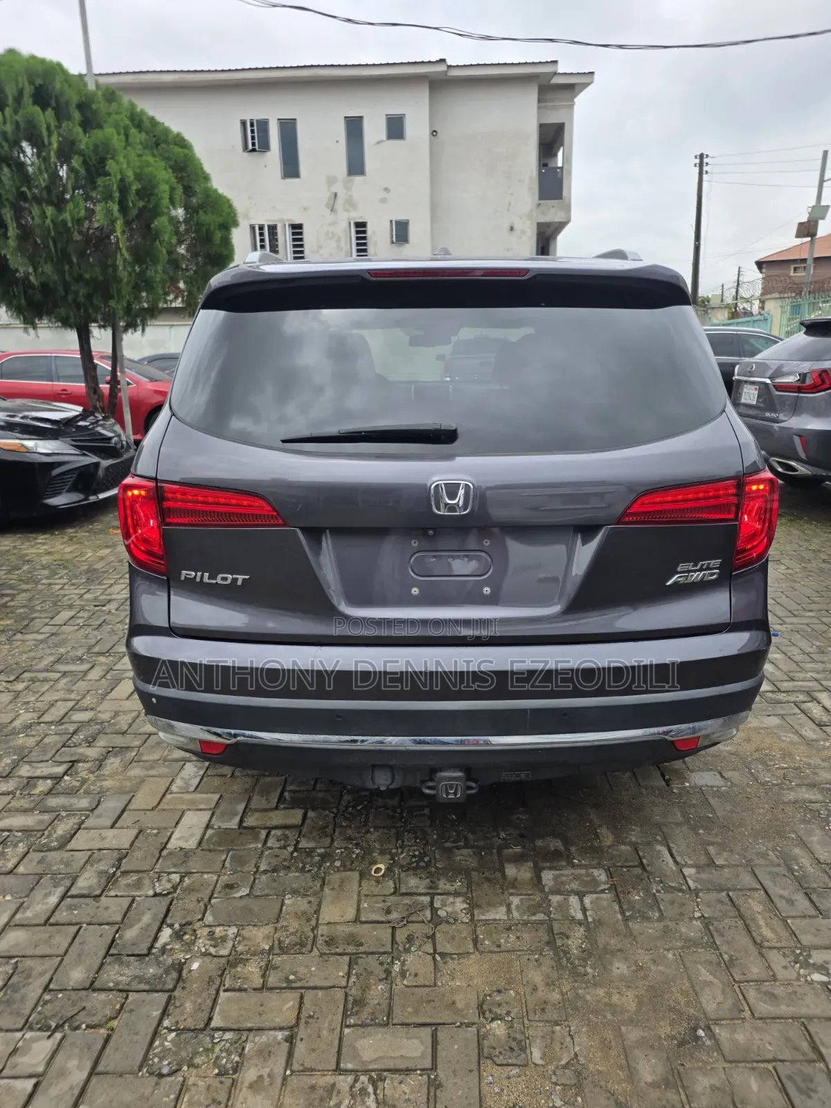 Honda Pilot Elite 4dr AWD (3.5L 6cyl 9A) 2016 Gray