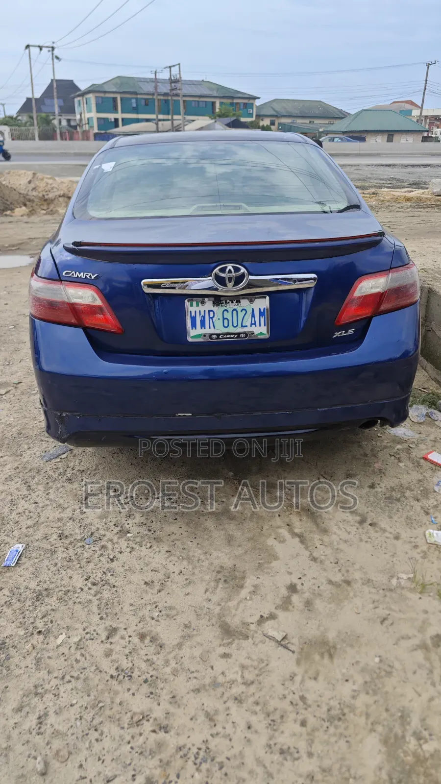 Toyota Camry 2.4 XLE 2008 Blue