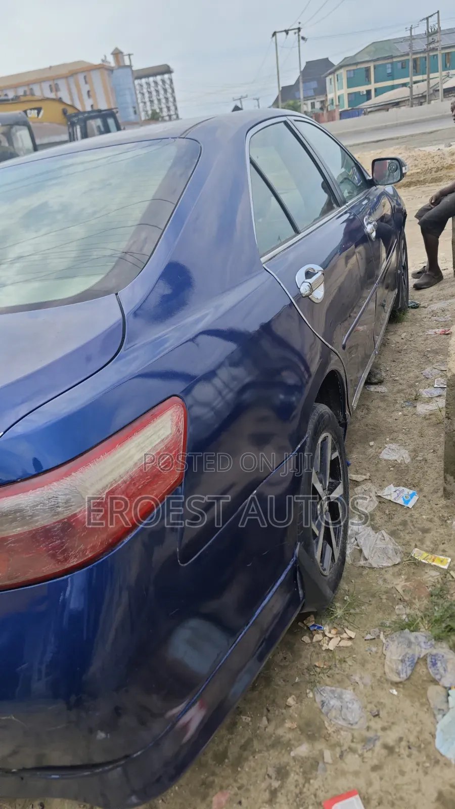 Toyota Camry 2.4 XLE 2008 Blue