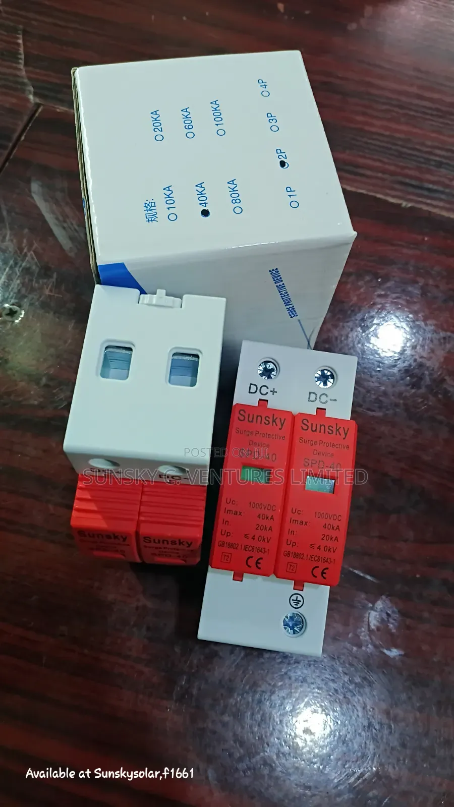 Dc Surge Protector- Protect Every Solar Installation From Lightning.