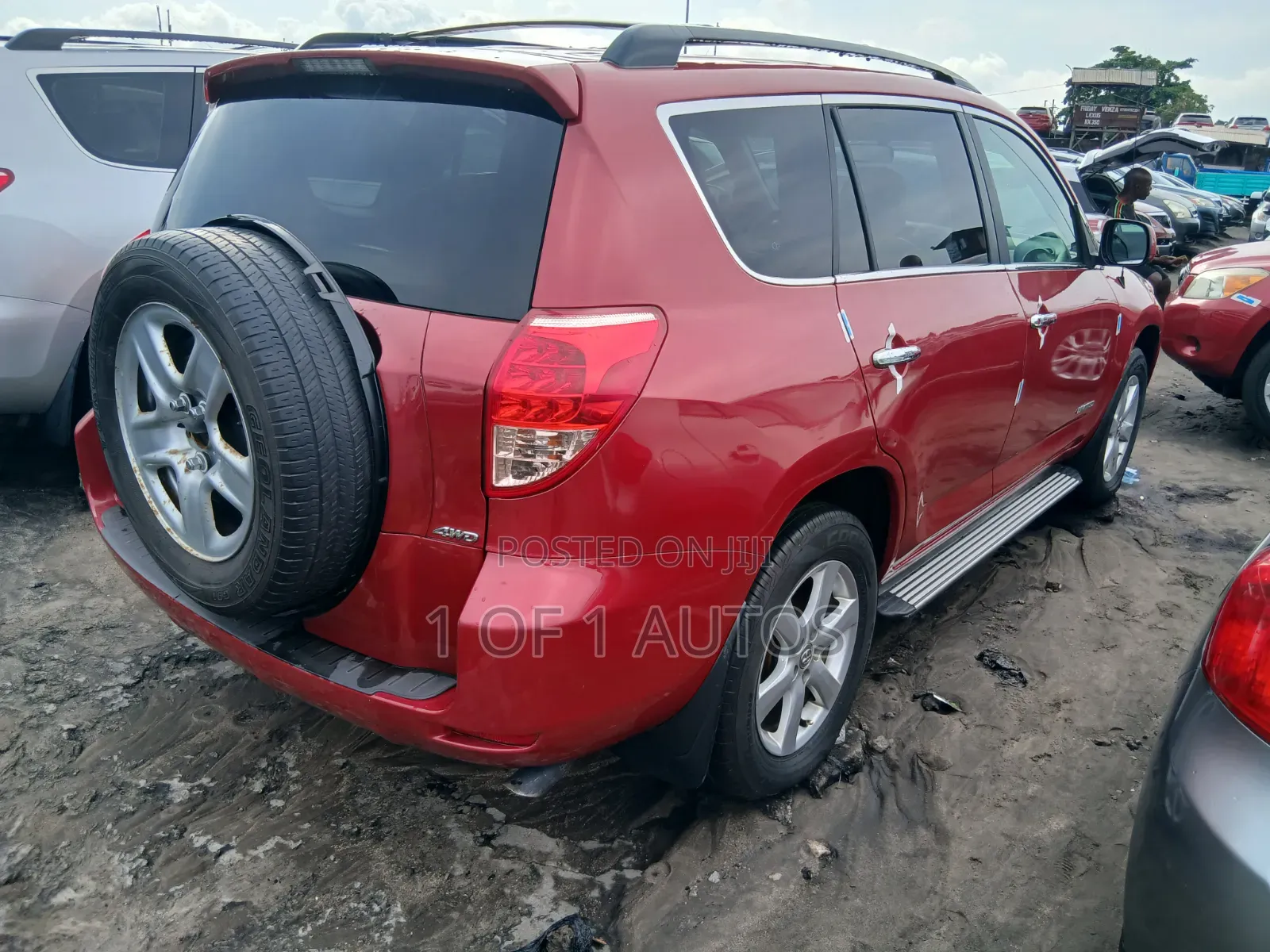 Toyota RAV4 Limited 2008 Red