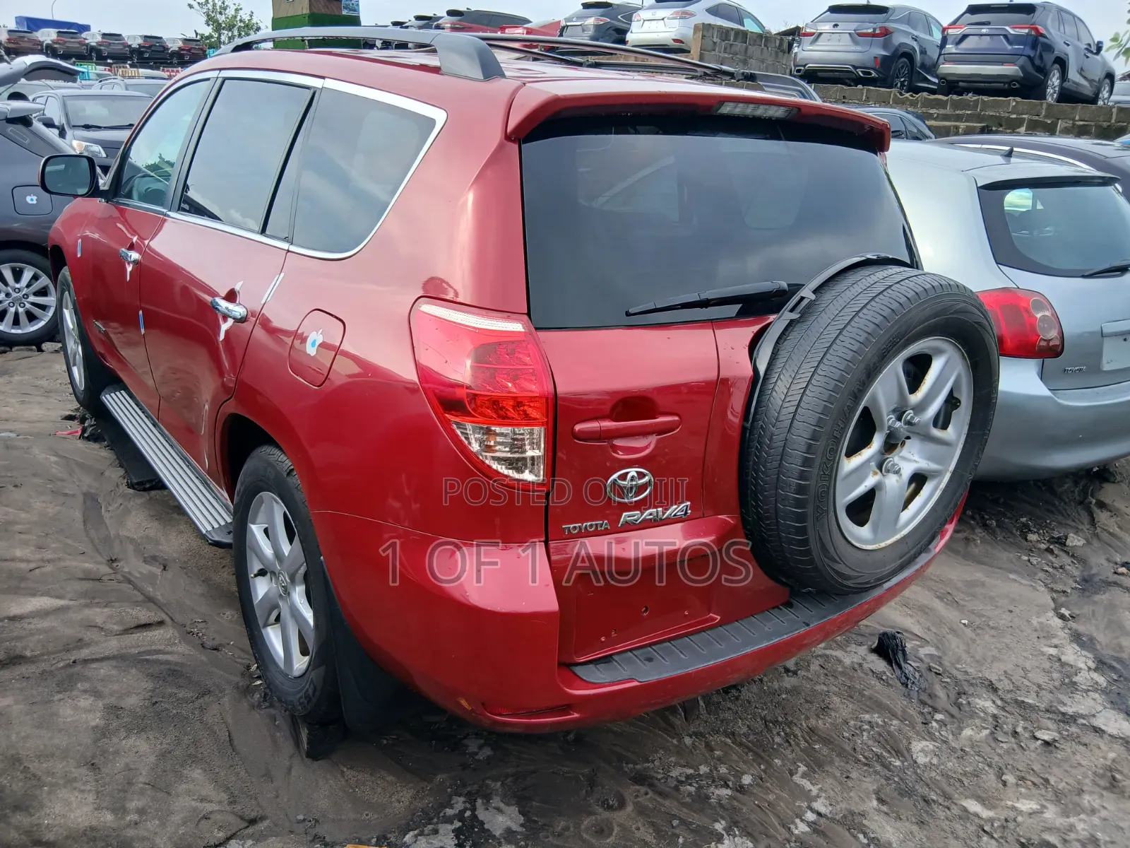 Toyota RAV4 Limited 2008 Red