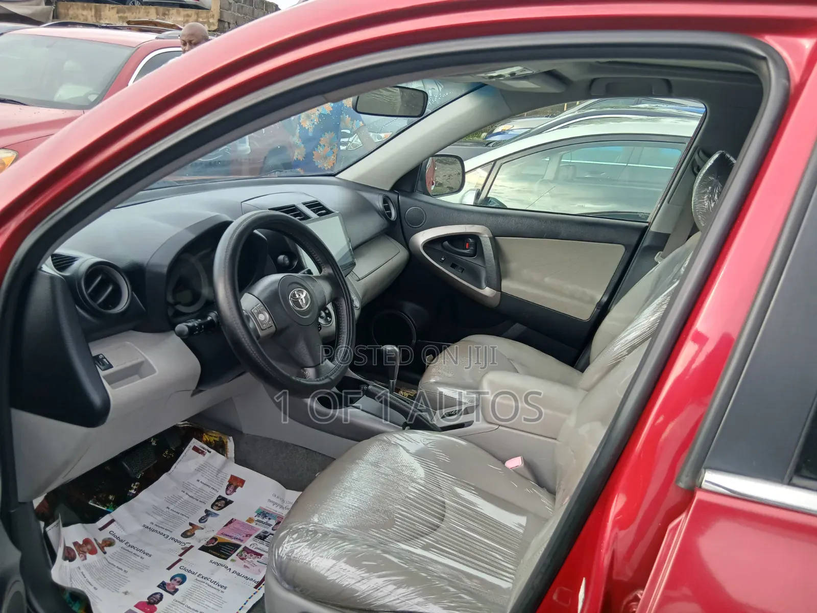 Toyota RAV4 Limited 2008 Red