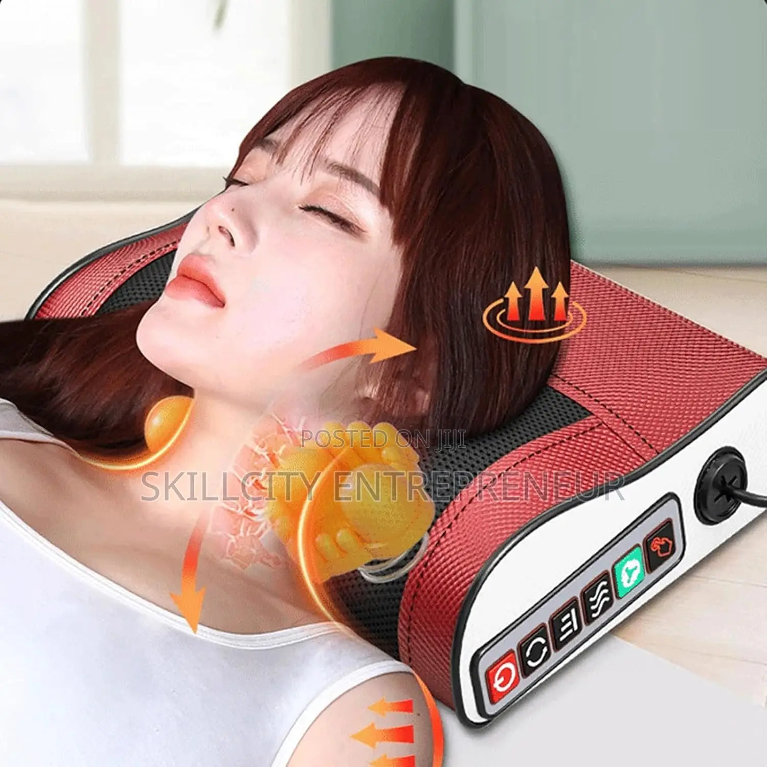 Electric Pillow Massager (For Car and Home Use)