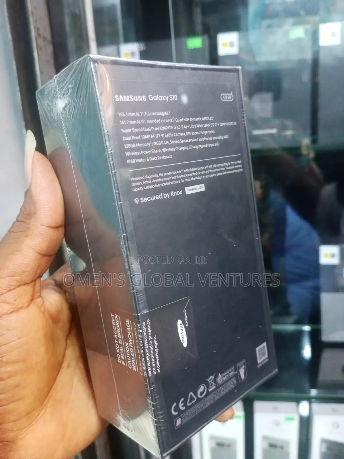 New Samsung Galaxy S10 128 GB Black