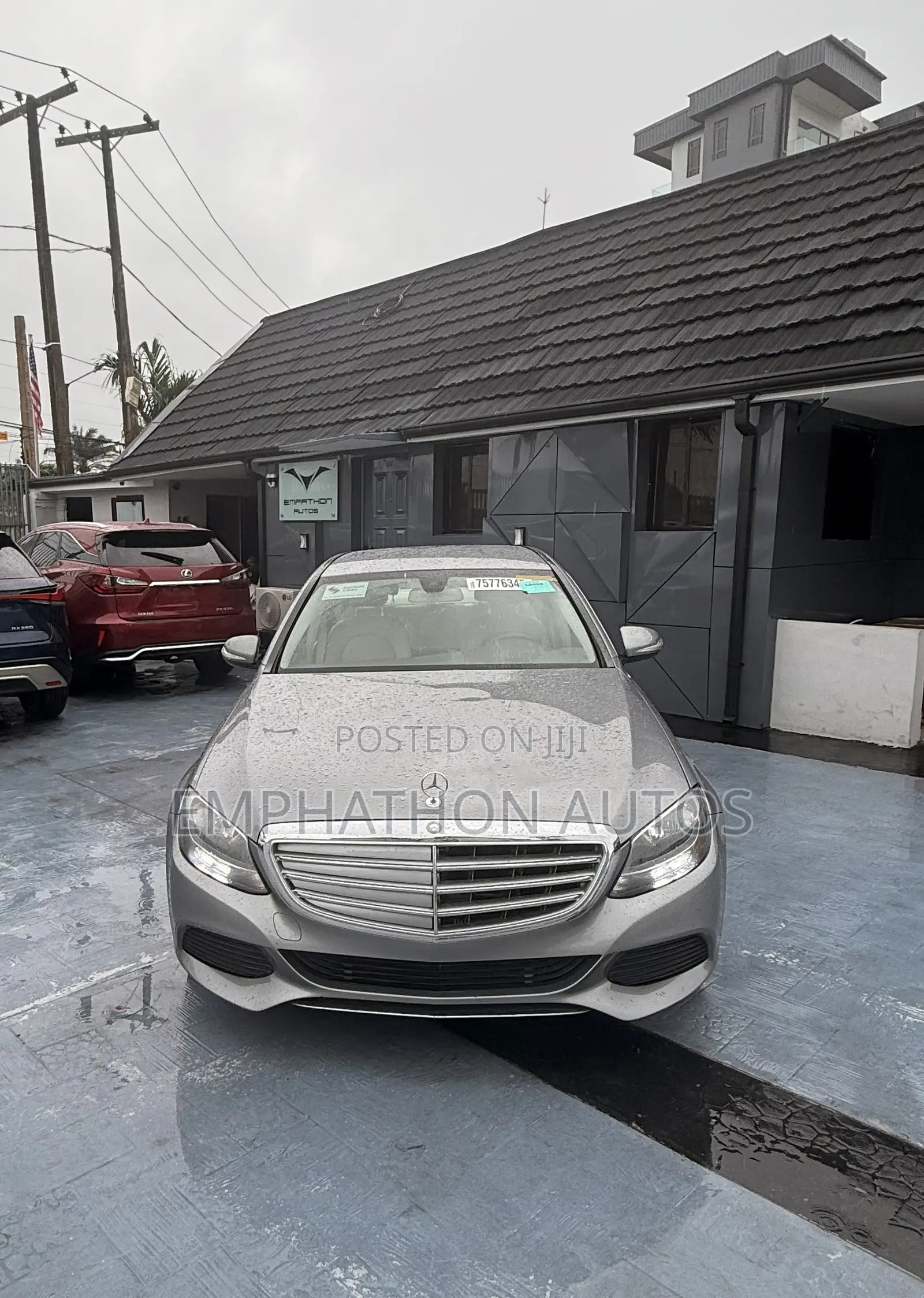 Mercedes-Benz C-Class C 300 4MATIC (W205) 2016 Gray