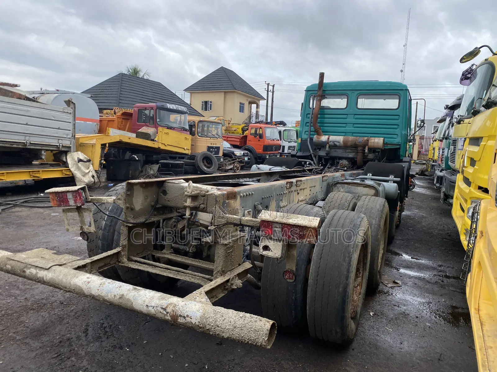 Man Diesel 12tyres Half/Chassis