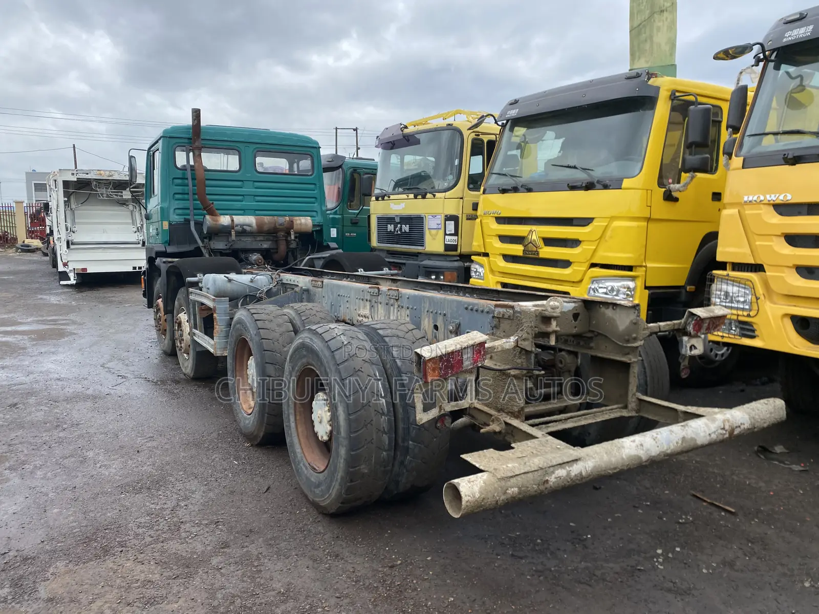 Man Diesel 12tyres Half/Chassis
