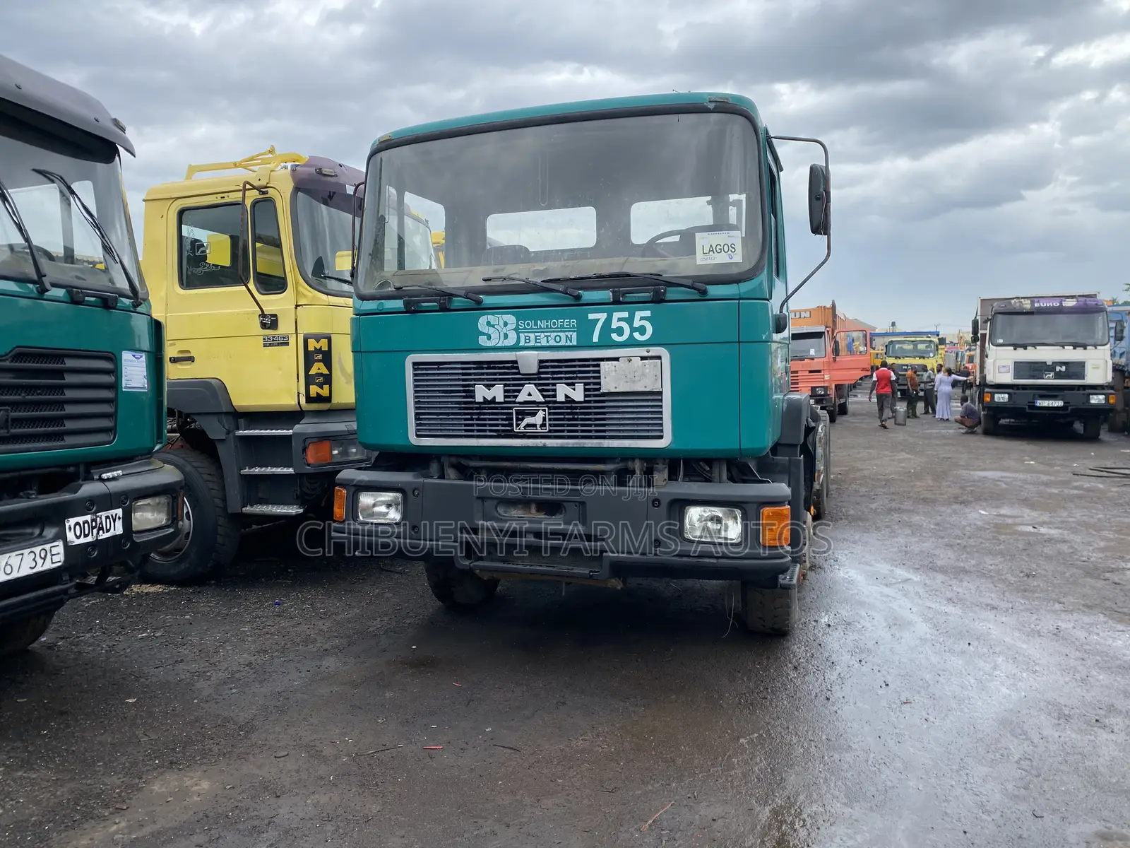 Man Diesel 12tyres Half/Chassis