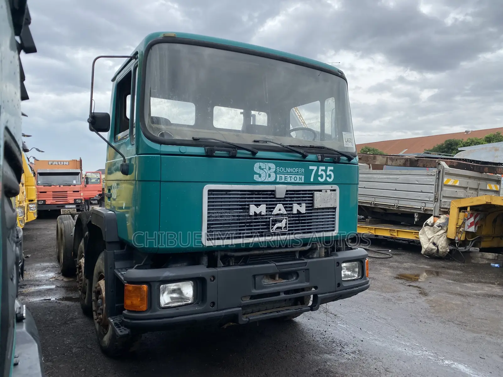 Man Diesel 12tyres Half/Chassis