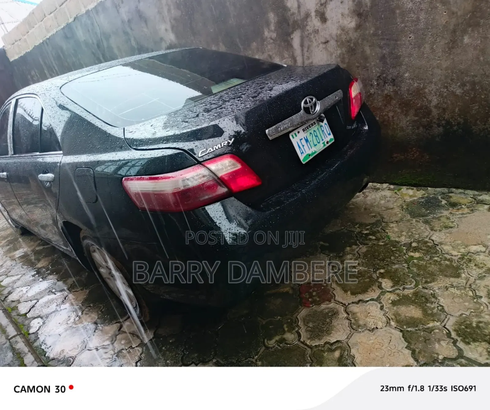 Toyota Camry 2008 Black