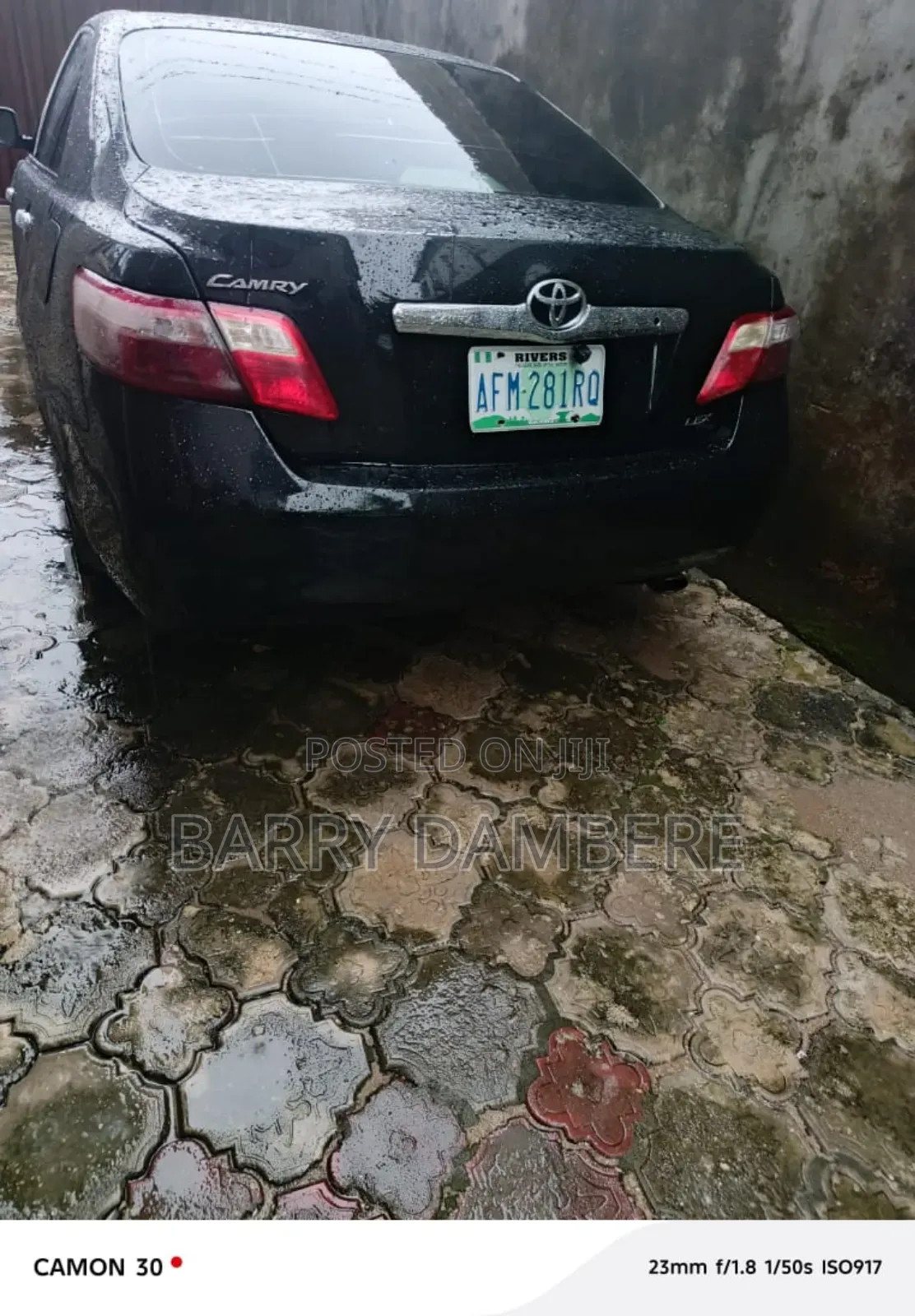 Toyota Camry 2008 Black