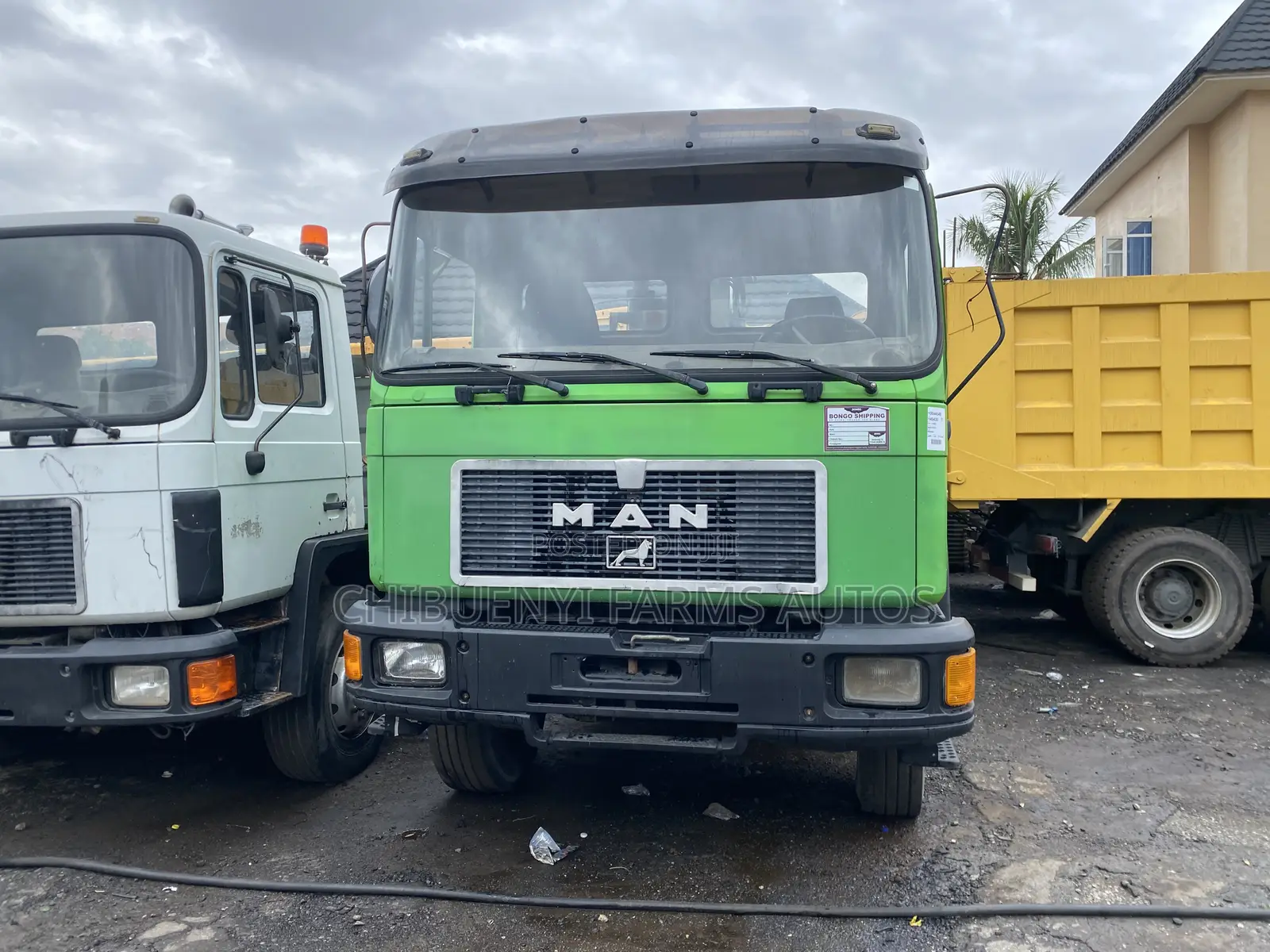 Man Diesel 6tyres Tipper + Hyiab