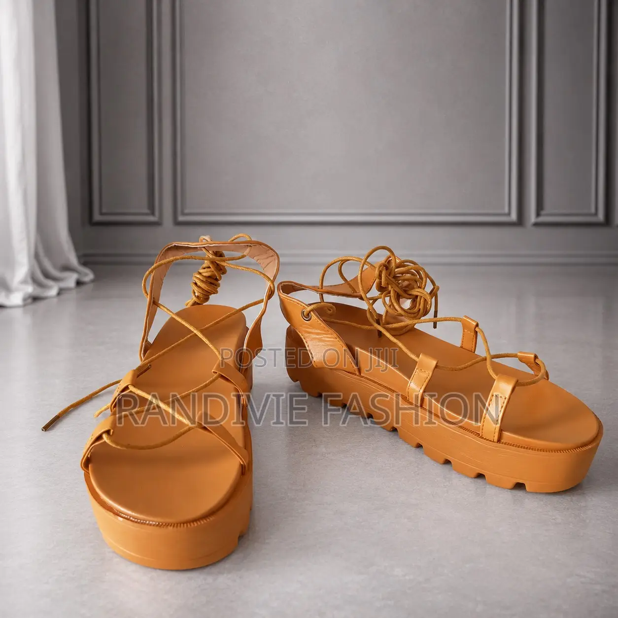 Sexy Casual Sandals Brown