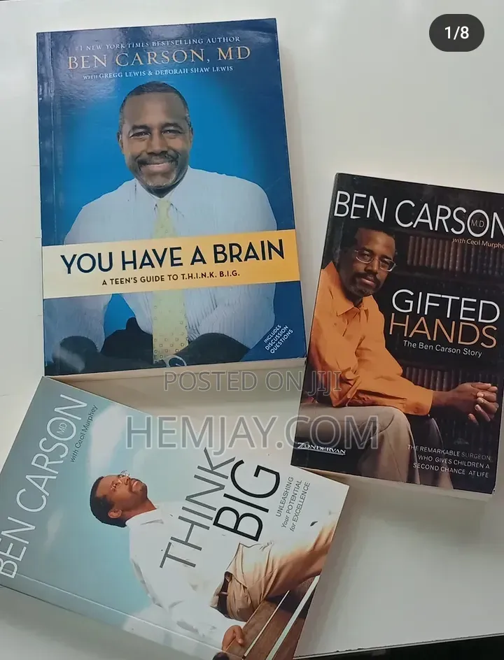3in1 Inspiring Most Motivating Life Changing Books by "Ben Carson"
