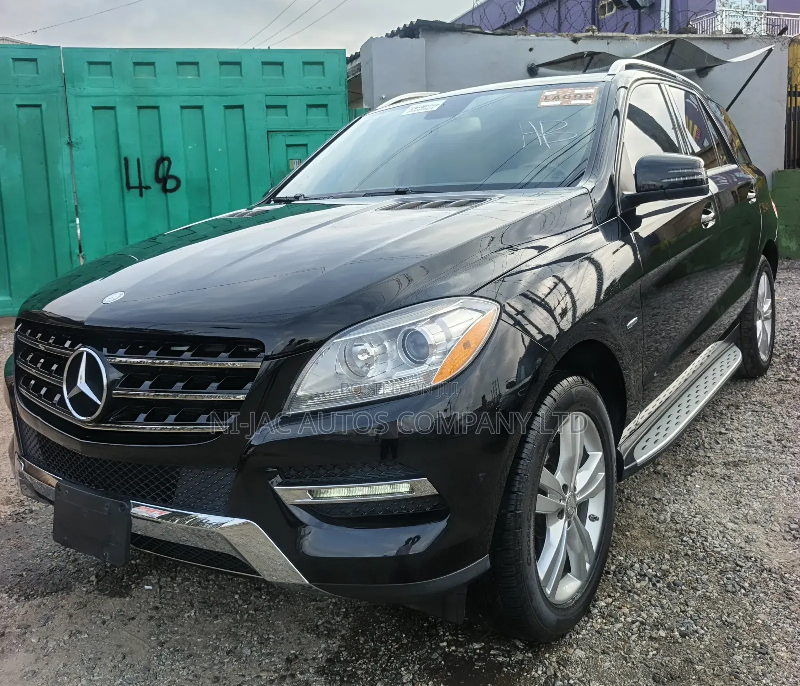 Mercedes-Benz M Class ML 350 4Matic 2012 Black