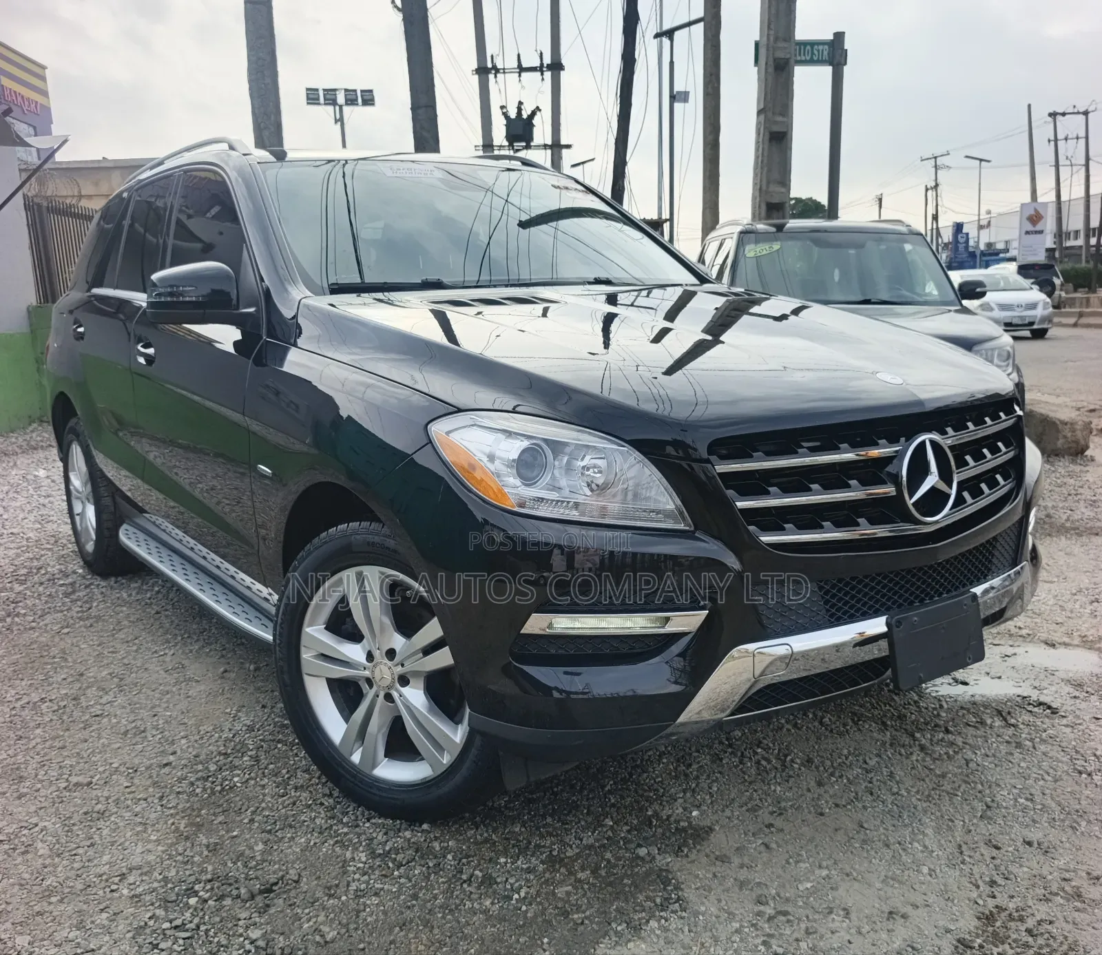 Mercedes-Benz M Class ML 350 4Matic 2012 Black